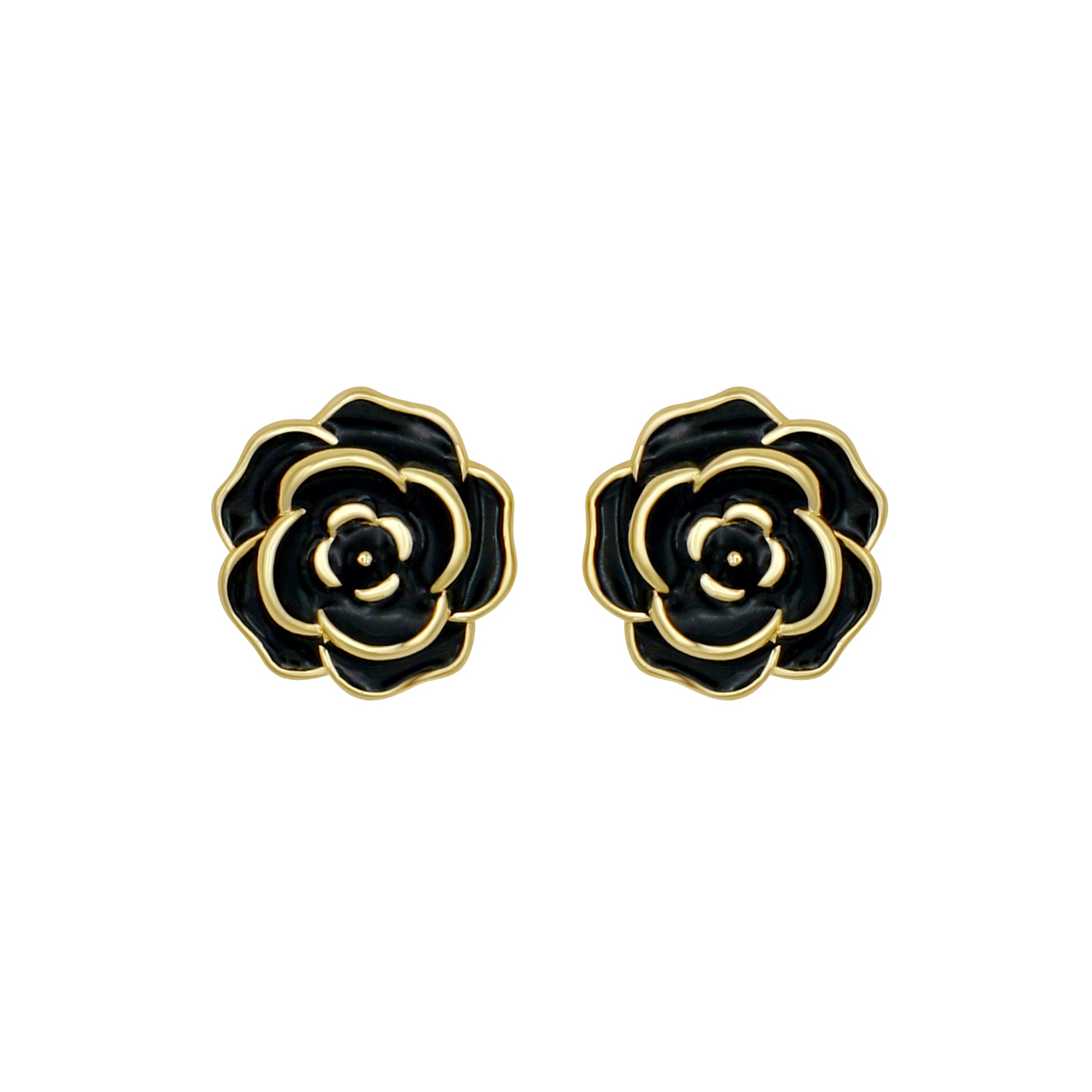 The Camellia Flower Earrings