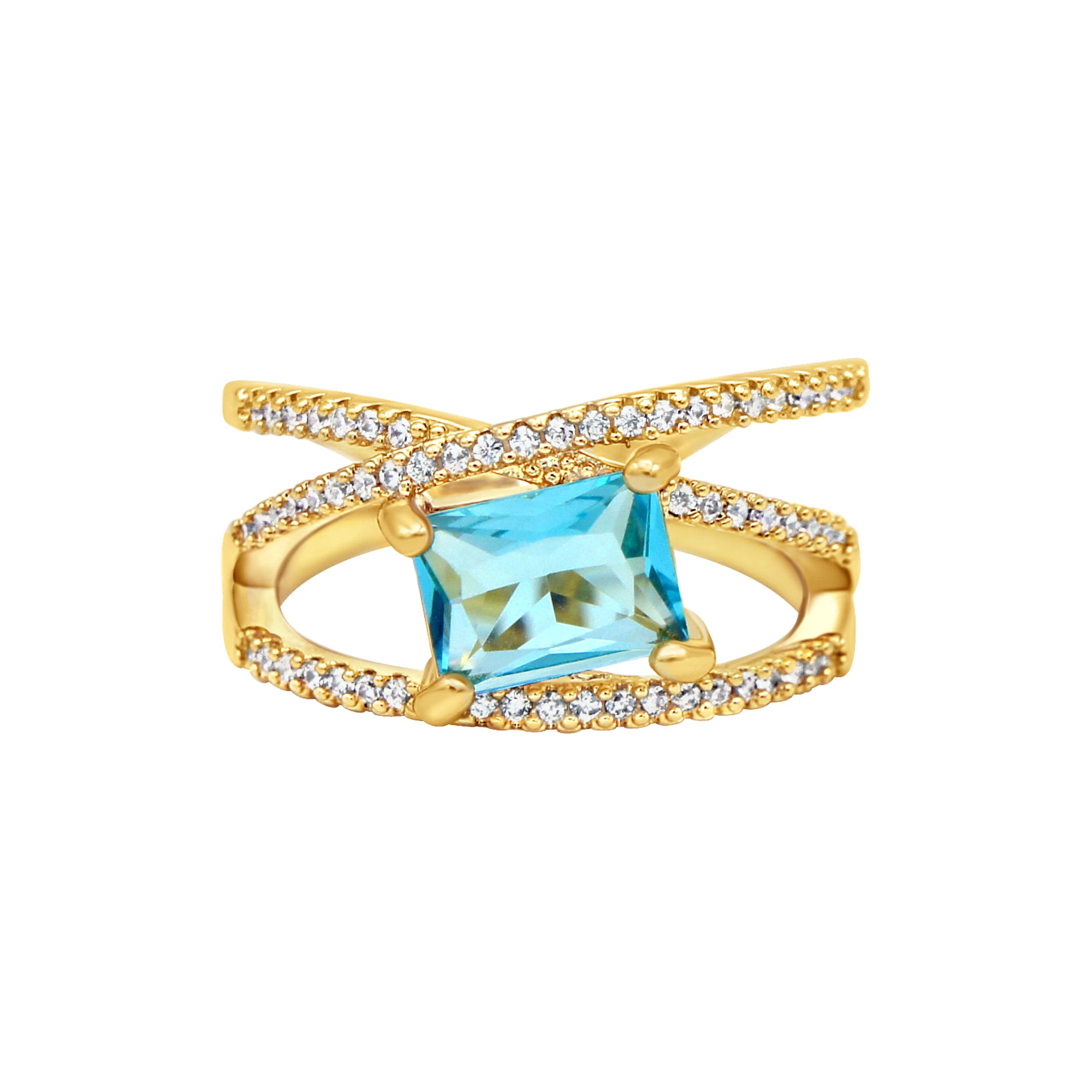 The Charlotte Blue Ring