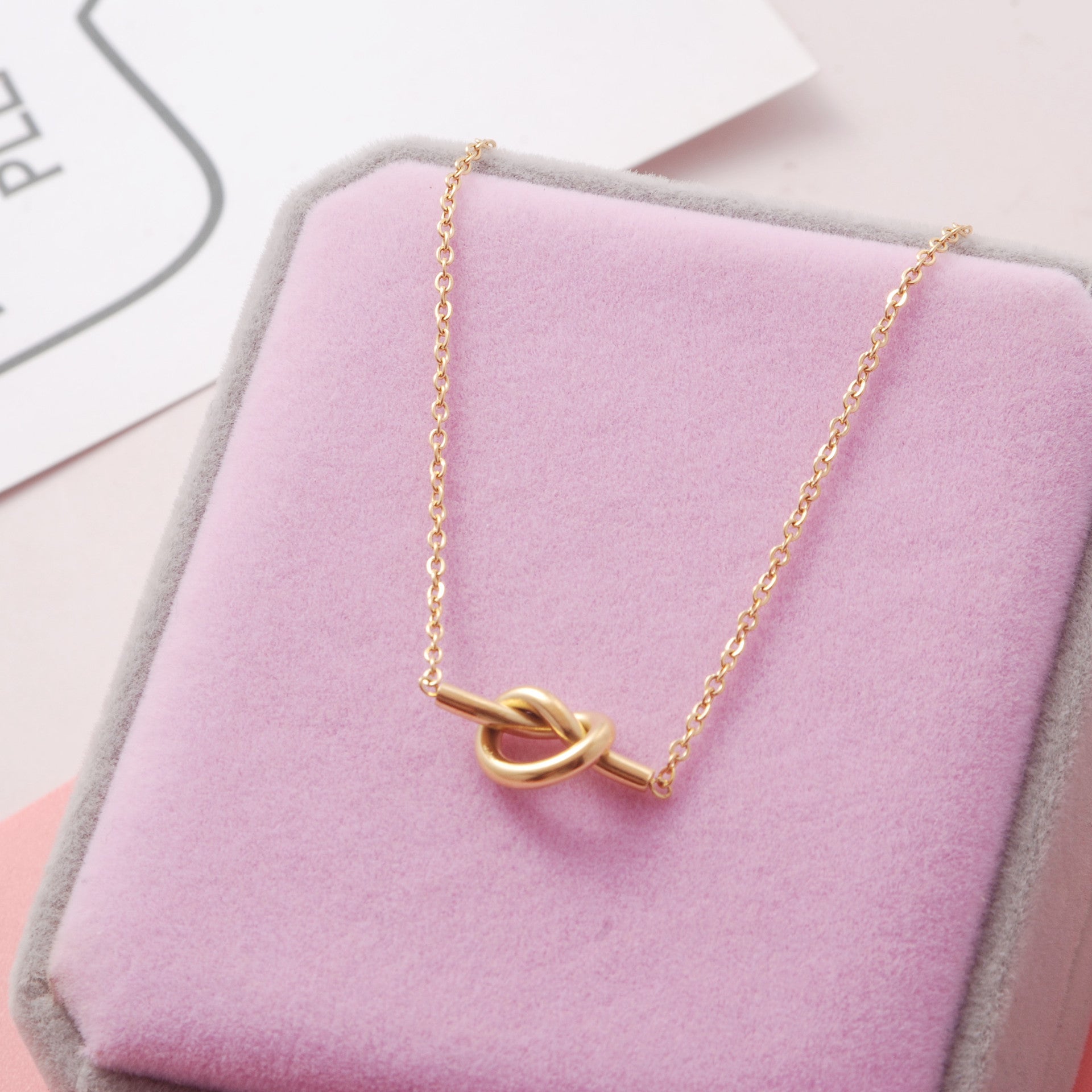 Tie The Knot Necklace