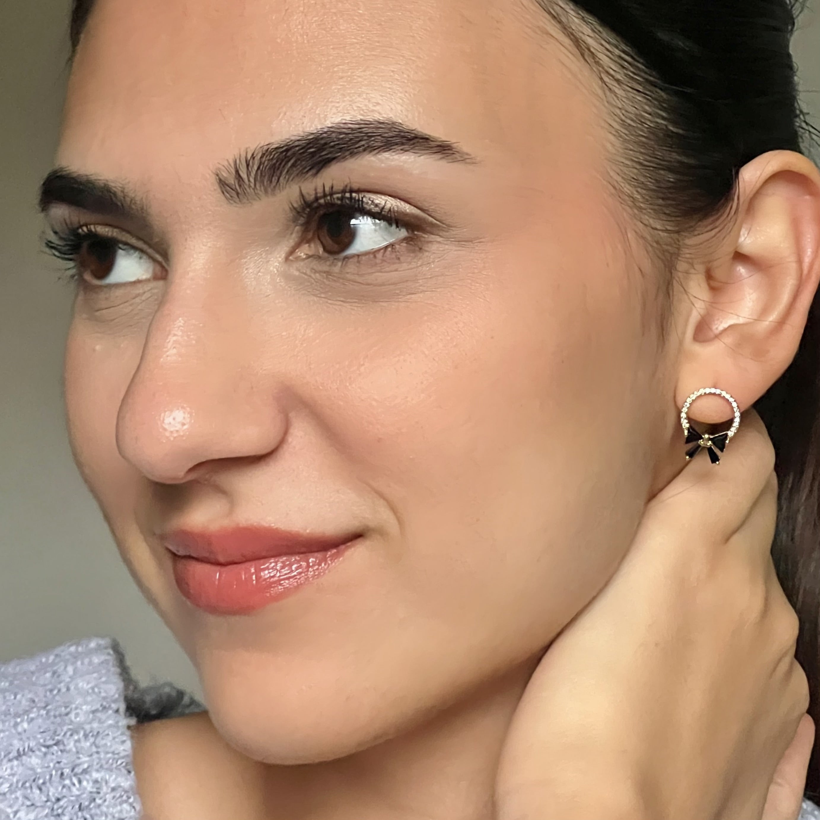 The Emily Bow Earrings