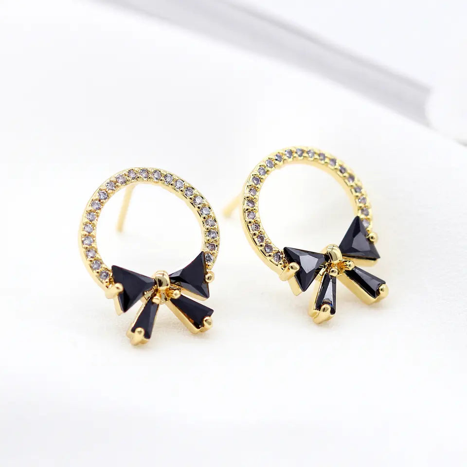 The Emily Bow Earrings