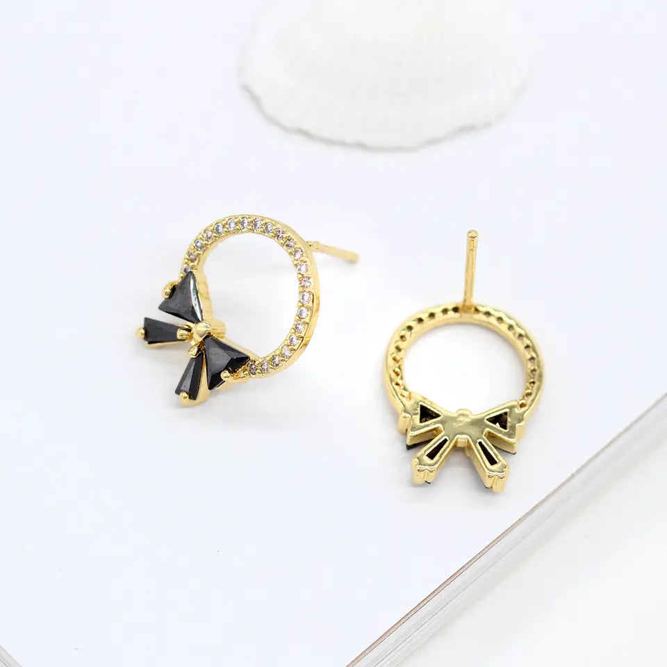 The Emily Bow Earrings