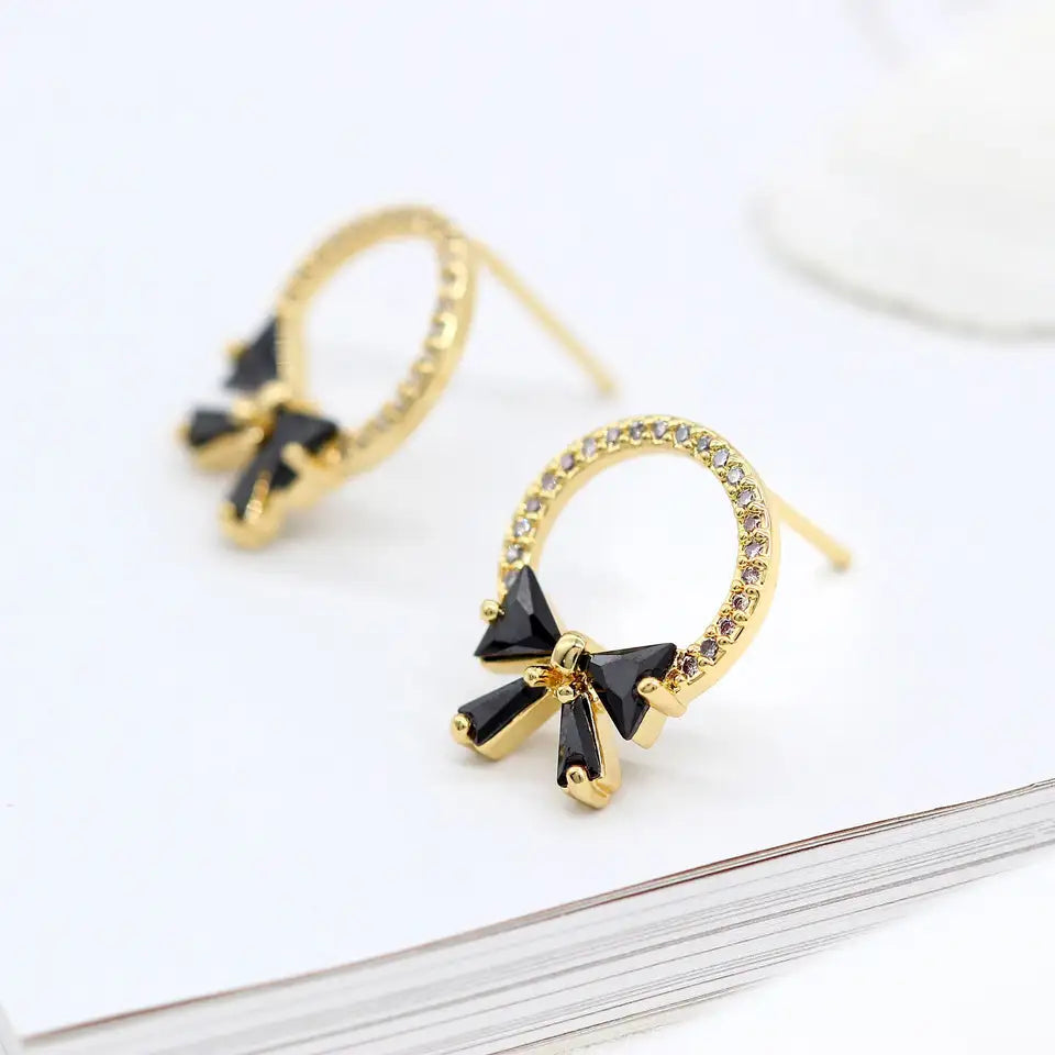 The Emily Bow Earrings